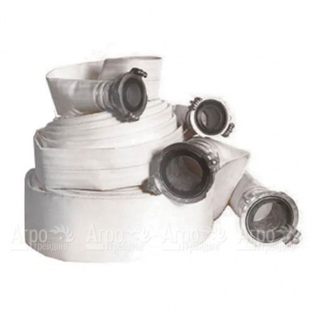 Рукав напорный 75 (20 м) с рукавной головкой ГР-80 для мотопомп Champion  в Ульяновске