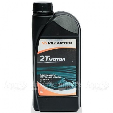Масло моторное Villartec 2T Motor 1 л для 2-х тактных двигателей в Ульяновске