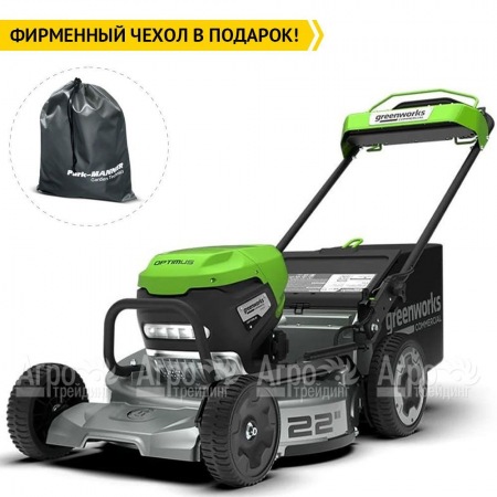 Газонокосилка аккумуляторная GreenWorks LM221S (без аккумулятора и зарядного устройства)  в Ульяновске