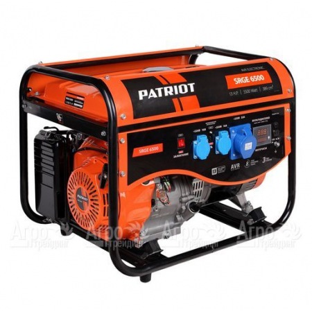 Бензогенератор Patriot Max Power SRGE-6500 5 кВт   в Ульяновске