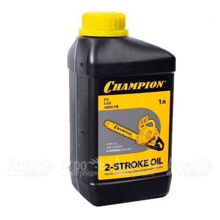 Масло минеральное Champion Jaso FB 1 л для 2-тактных двигателей  в Ульяновске