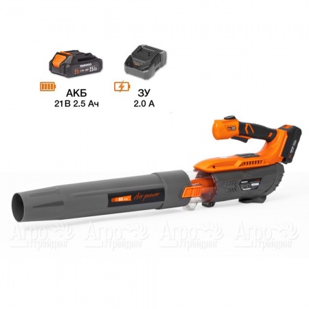 Воздуходувка аккумуляторная Daewoo DABL 5521Li SET в Ульяновске