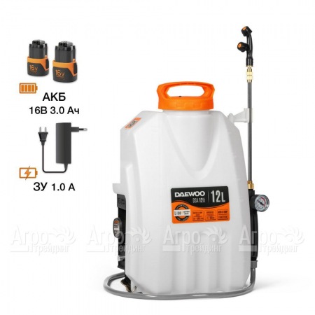 Аккумуляторный опрыскиватель Daewoo DSA 12Li SET  в Ульяновске