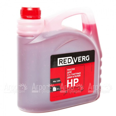 Масло минеральное RedVerg 3 л для 2-х тактных двигателей в Ульяновске