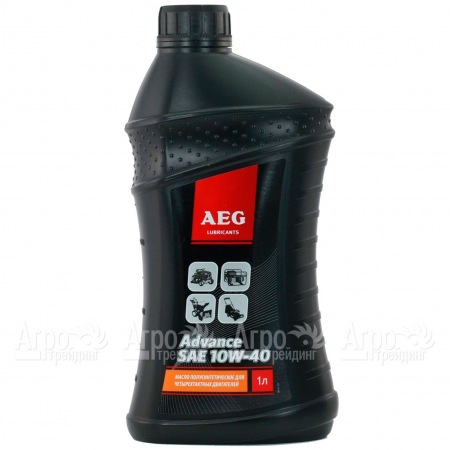 Масло п/с AEG Advance SAE 10W40 API SJCF 1 л для 4-х тактных двигателей в Ульяновске