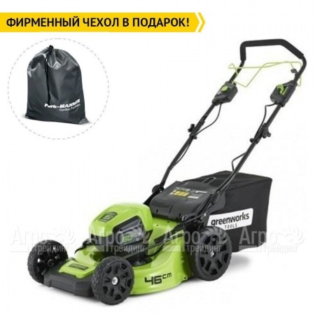 Газонокосилка аккумуляторная GreenWorks GD60LM46SPK4 в Ульяновске