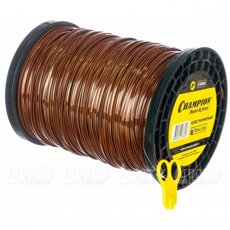 Корд триммерный Champion Nylplus Square 3.0мм, 236м (квадрат)+нож  в Ульяновске