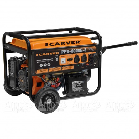 Бензогенератор Carver PPG-8000E-3 2 кВт в Ульяновске