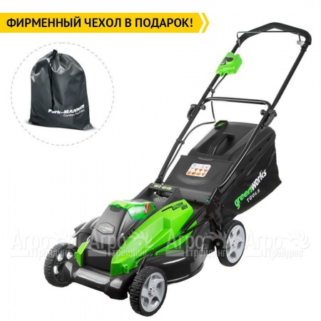 Газонокосилка аккумуляторная GreenWorks G40LM45K3 в Ульяновске