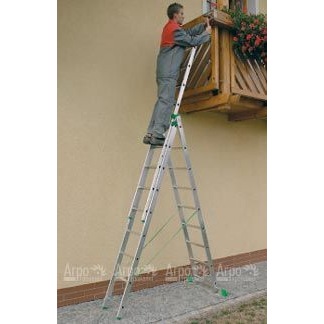 ALV-7614 ALVE Лестница универсал. 3-х секц. 3х14 ступ.  в Ульяновске