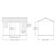 Пластиковый сарай Keter Oakland 1175SD в Ульяновске